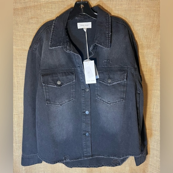Dear John Charcoal black Denim Jacket